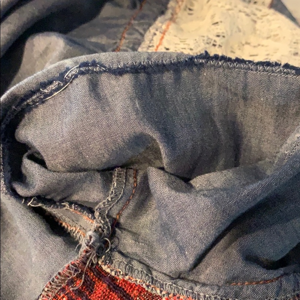 Gimmicks patterned flannel denim shirt - Picture 8 of 8
